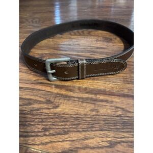 Timberland PRO Men's Size 36 Brown Leather Belt